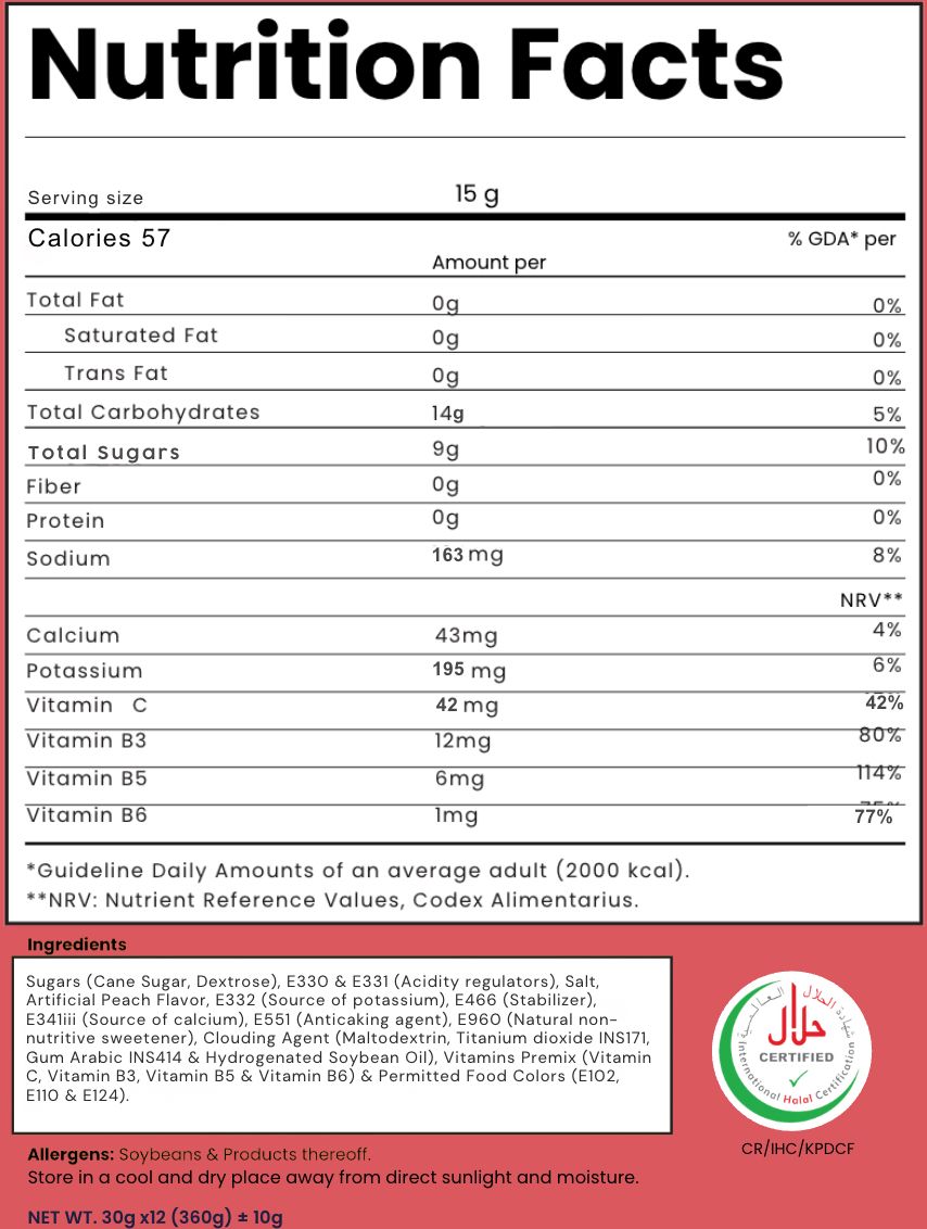 Sunset - Calming Peach (12-Pack)